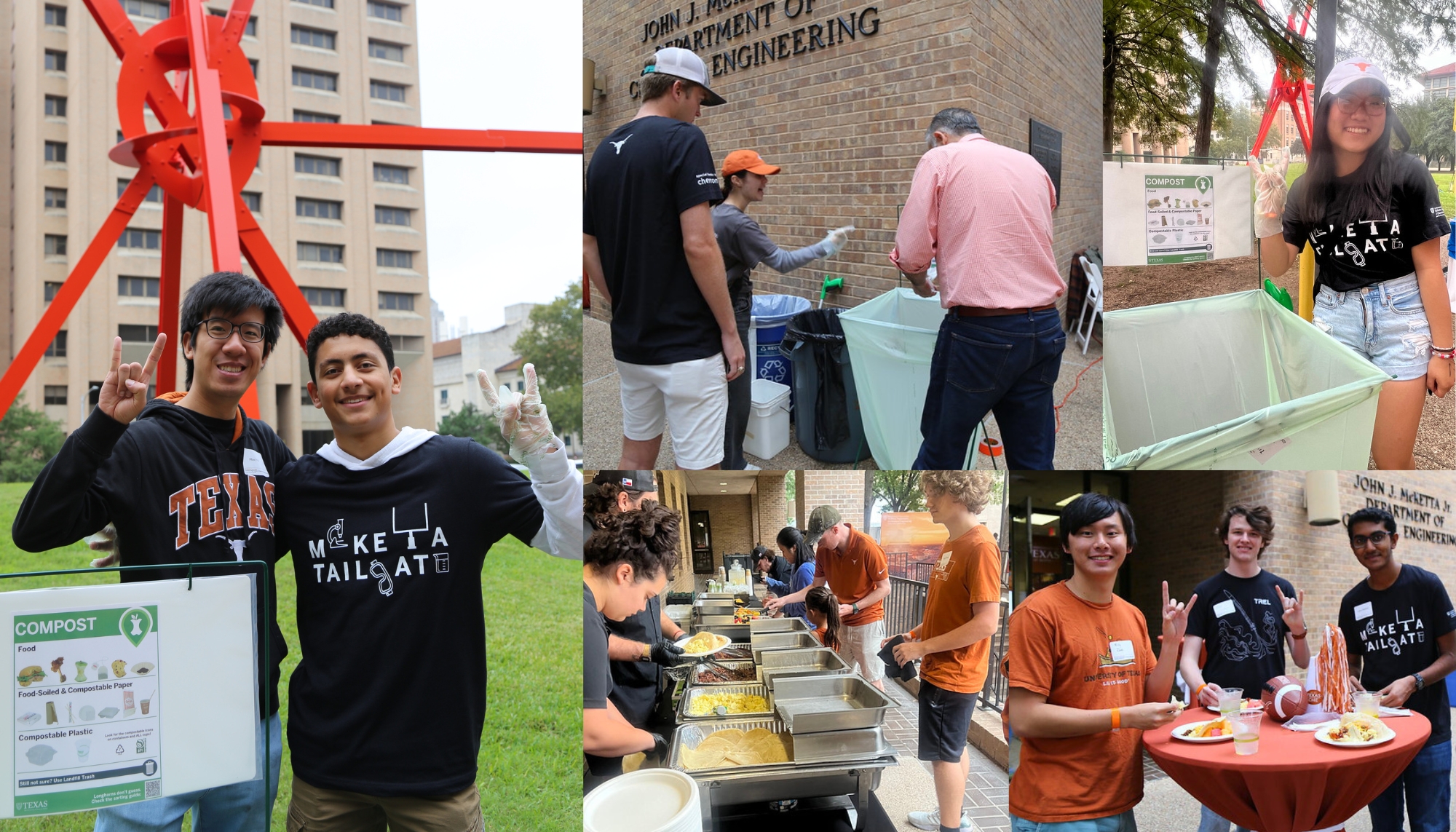 Texas ChE achieves first ZERO WASTE tailgate