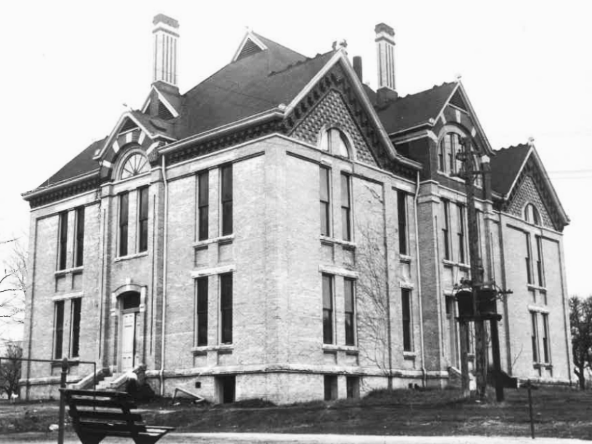 UT Austin original chemistry building, called Old Chem Lab