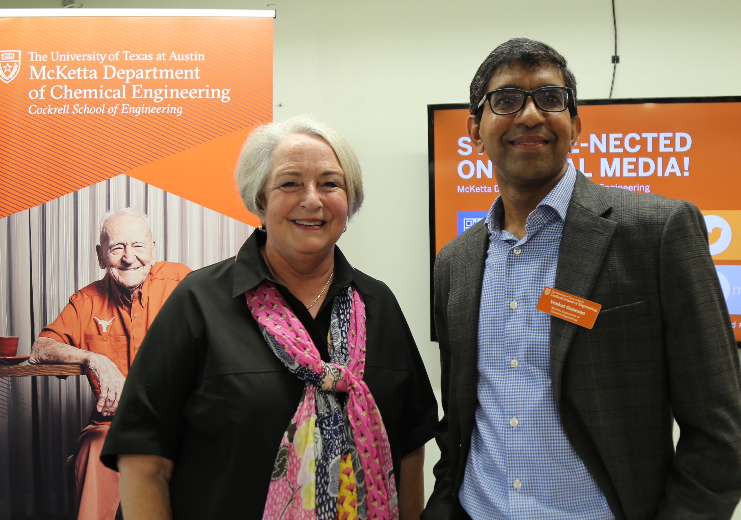 2023 Graduation Reception Dana Sellers Venkat Ganesan