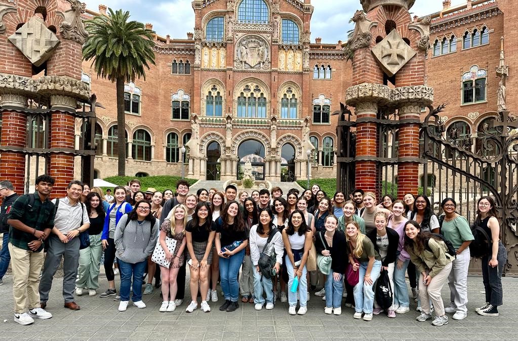 The 2023 May Term cohort at Hospital Sant Pau in Barcelona, Catalonia, Spain