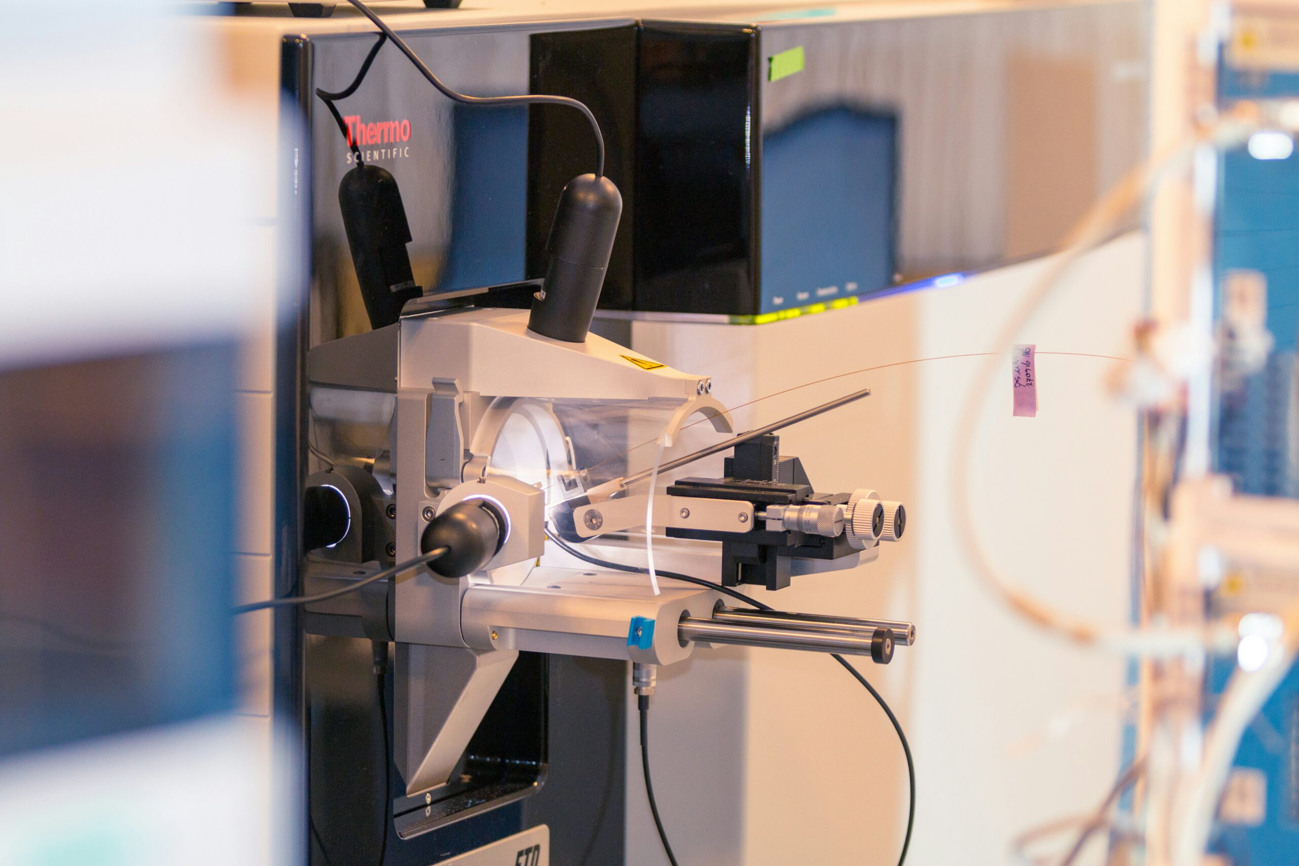 Machinery in lab