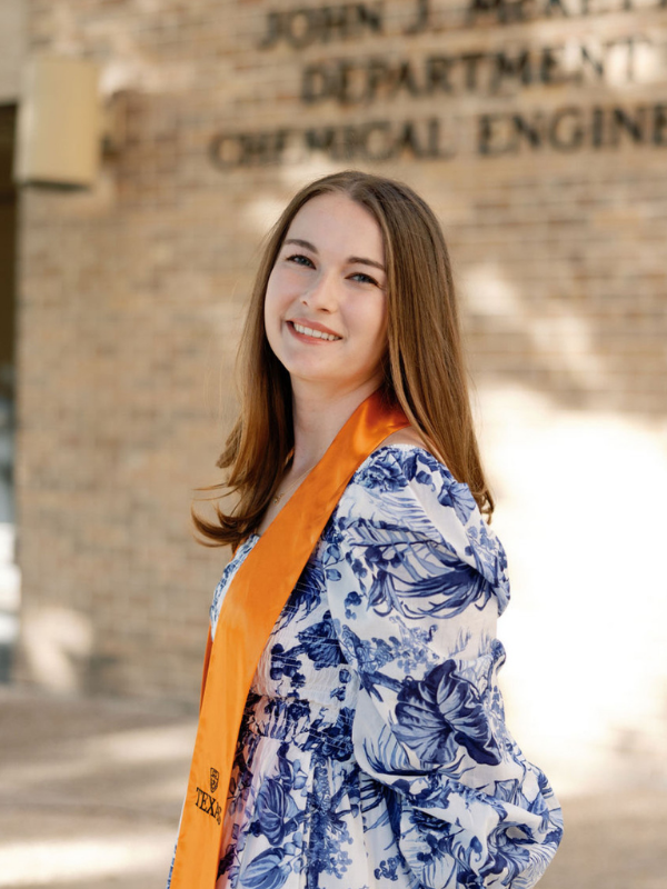 Texas ChE student Codi Millian